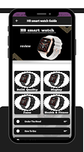 H8 smart online watch instructions