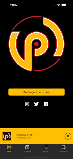 Android application Power88.FM screenshort
