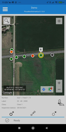 Android application Picus North America screenshort