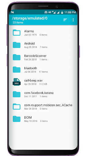 File Explorer Lite Screen 2