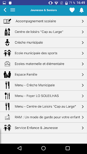 Gruissan Application mobile Screen 2