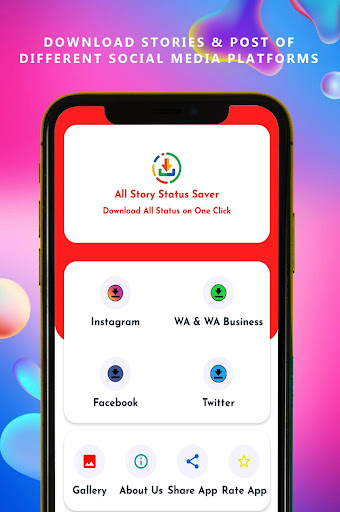 Android application Status Story & Video Saver screenshort