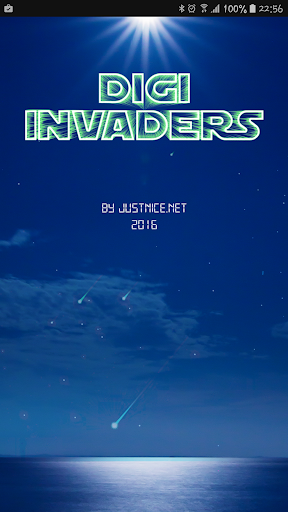 Android application Digi Invaders screenshort