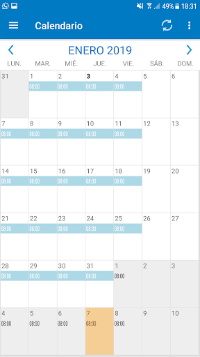 a3gestión del tiempo Screen 2