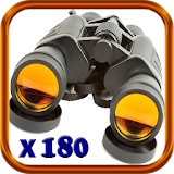 Jumelles - Binoculars Zoom Camera - Free icon