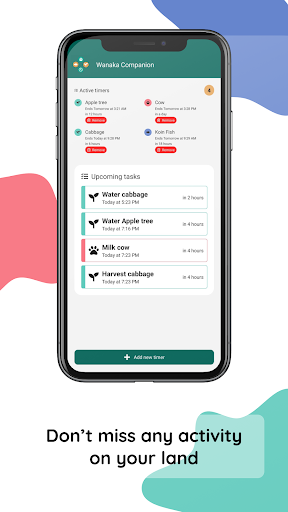 Android application Wanaka Companion screenshort