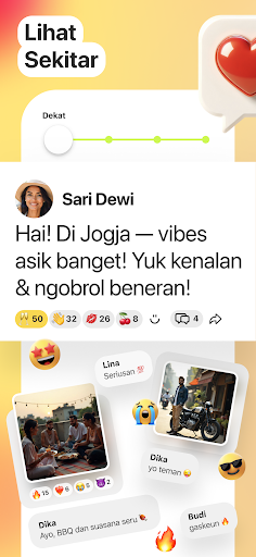 Kiki: Chat, Teman, Orang Dekat screenshot 2