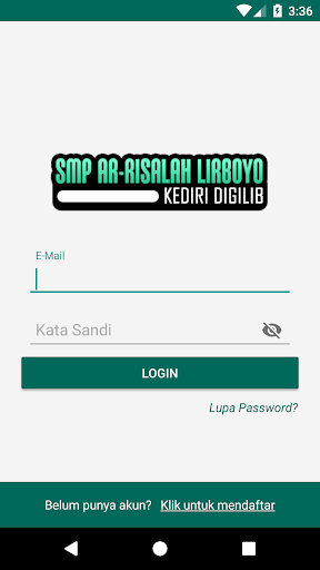 Android application SMP AR-Risalah Lirboyo Kediri screenshort