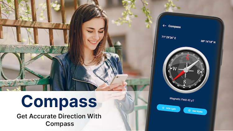 Smart Compass: Digital Compass - 5.7 - (Android)