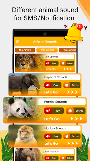 Animal Sounds Animal Ringtones Screen 3