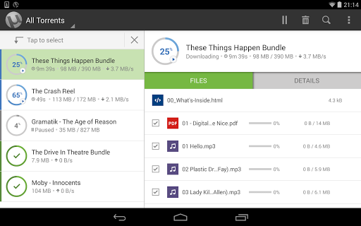 µTorrent® Pro – Torrent App v5.5.4 Apk (Paid) Android Gallery 5
