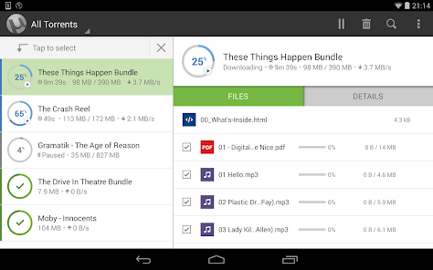 uTorrent Pro 7.2.4 for Android (Latest Version) Gallery 5