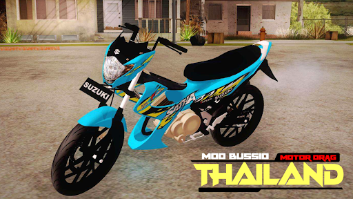 Android application Mod Bussid Motor Drag Thailand screenshort