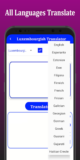 Luxembourgish Translator Screen 3