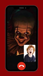 Scary clown Fake Call Video