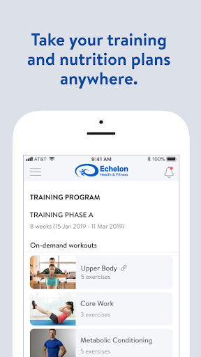 Echelon Fitness Screen 3