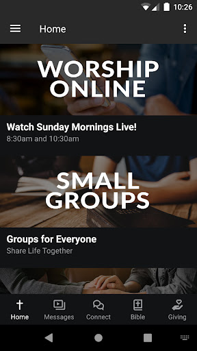 Android application Saving Grace Lutheran Church screenshort
