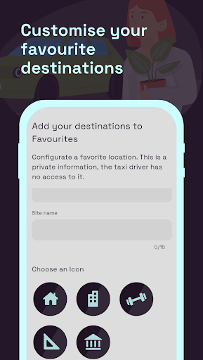 Screenshot of TaxiClick