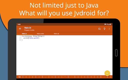 Jvdroid Pro - IDE for Java Ekran görüntüsü