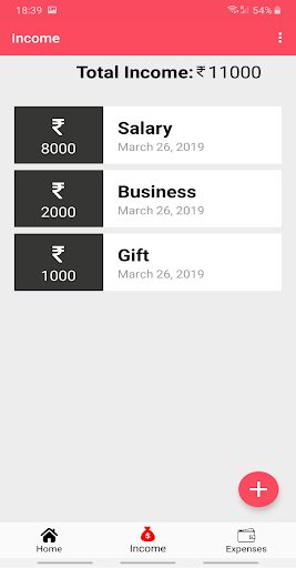 Expense Manager Screen 2