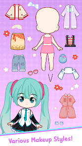 Captura de Pantalla 23 Doll Dress Up: Makeup Games android