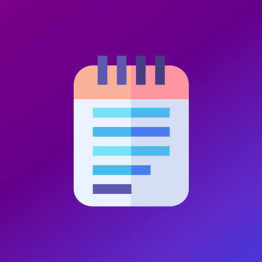 Notes, Notepad reminder app logo