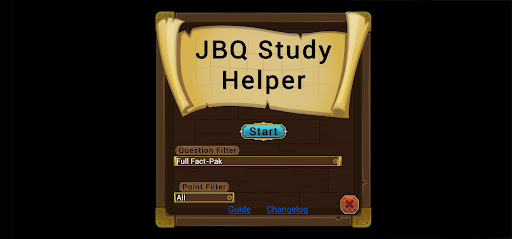 Android application JBQ Study Helper screenshort