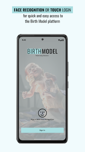 Android application Birth Model screenshort
