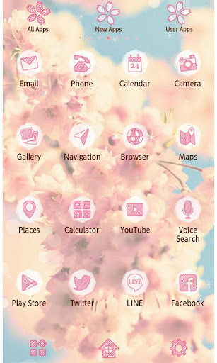 icon & wallpaper-Sakura Sky- Screen 2