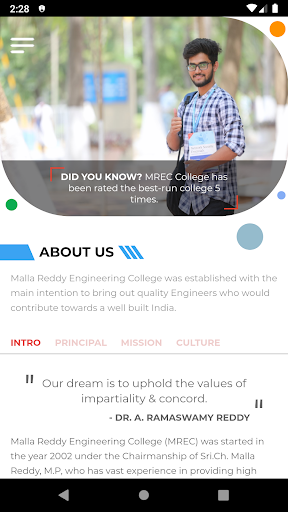 Malla Reddy Engineering Colleg Screen 2