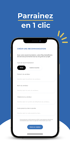 Android application IMMO ANGELS screenshort