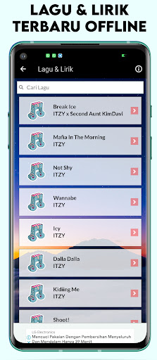 ITZY - Lirik  Lagu Offline