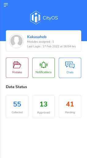 CityOS Collect Screen 3
