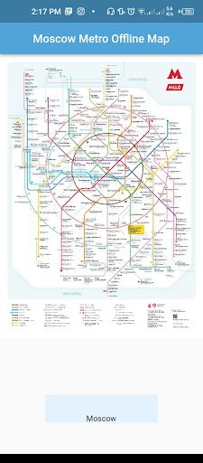 Moscow Metro Offline Map Screen 2