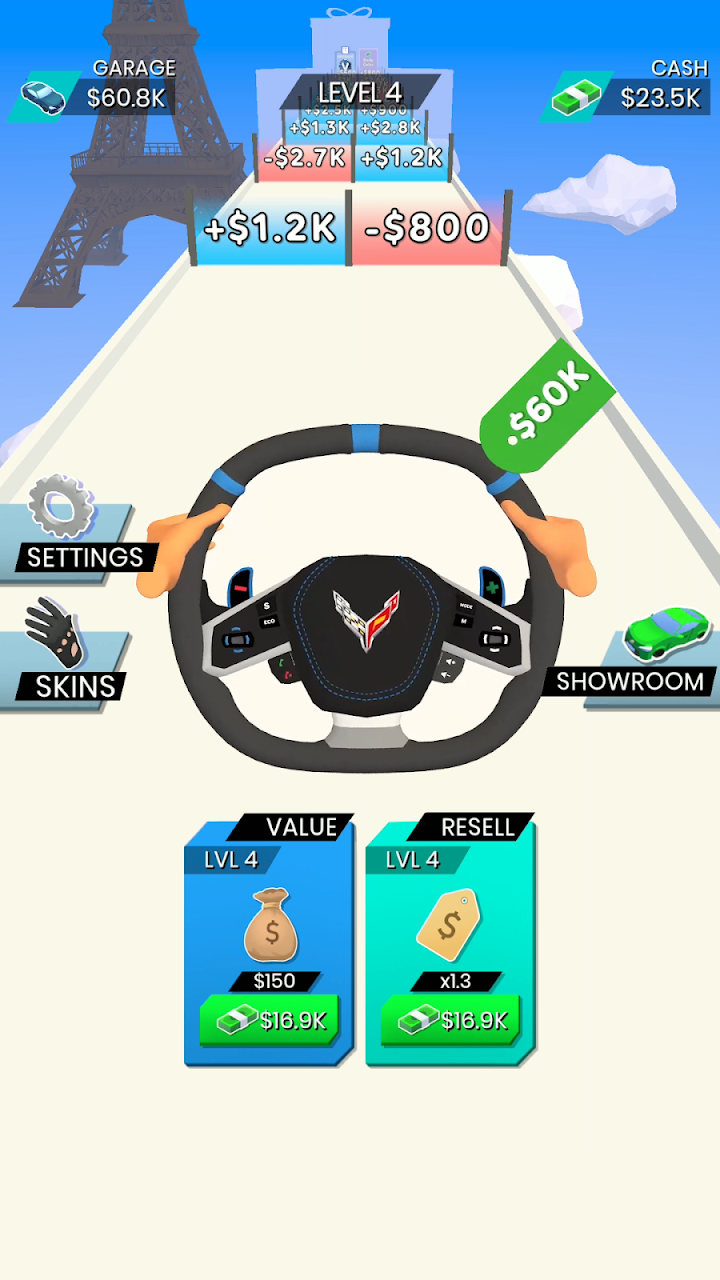 Steering Wheel Evolution MOD