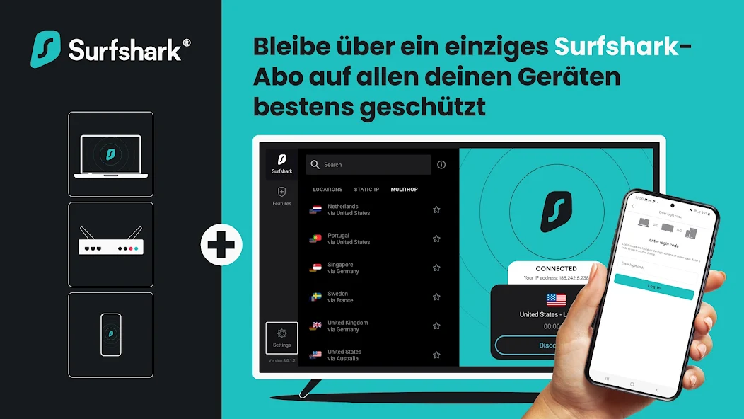 Surfshark: VPN für mehr Schutz Screenshots 19