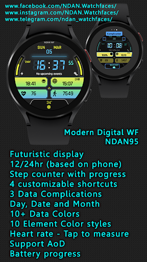 NDAN95 Digital WF 7 Segment Screen 3