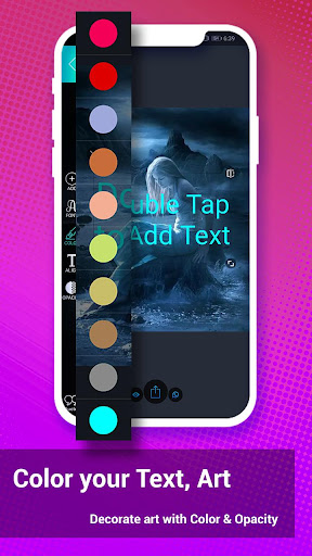 Status Maker - Text on Pic