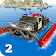 6x6 Police Truck Water Surfer Criminal Chase Game icon