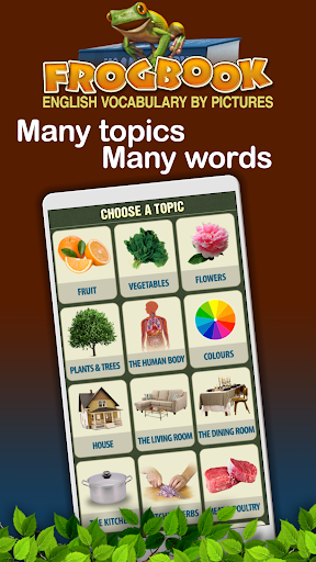 Android application English Vocabulary by Pictures screenshort