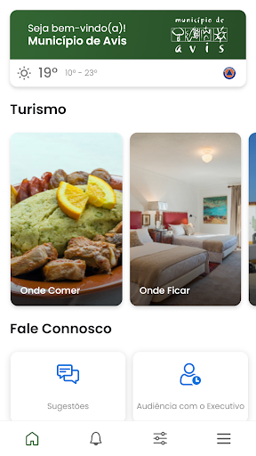 Android application Município de Avis screenshort