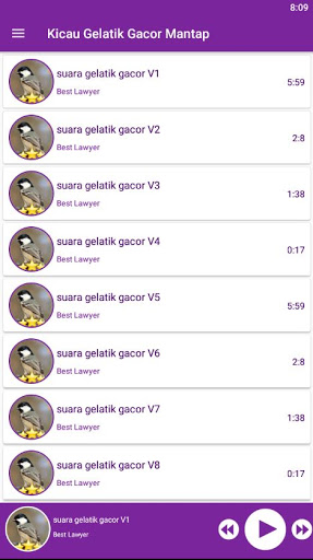 Kicau Gelatik Gacor Mantap Screen 2
