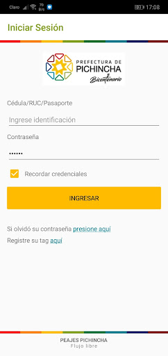 Peajes Pichincha Screen 2