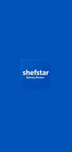 Android application Shefstar Delivery Partner screenshort