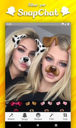 Filter for Snapchat - Live Filter Selfie Editor