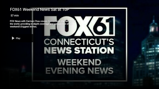 Screenshot of FOX61+