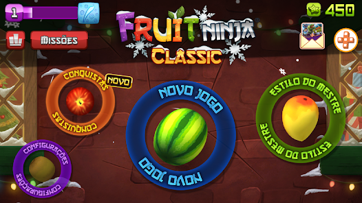 FRUIT NINJA - O Jogo Que o Ninja Corta a Frutinha Agora Ta Pagando Muito 
