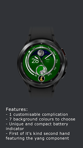 Android application Lunar Zodiac Watch Face screenshort
