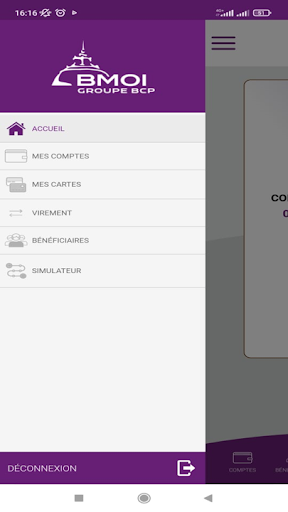 Android application BMOI Pocket screenshort
