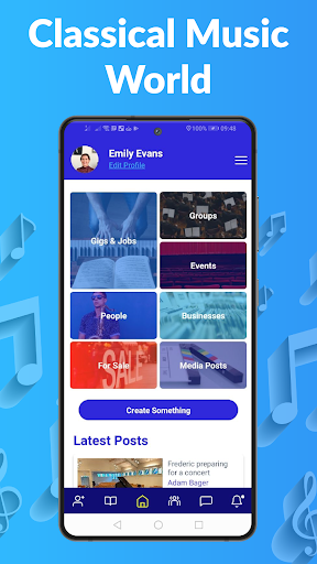 Android application mondomusic screenshort